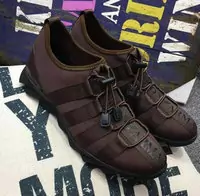 emporio armani ea7 zapatos man nouvelles lacets elastiques brown